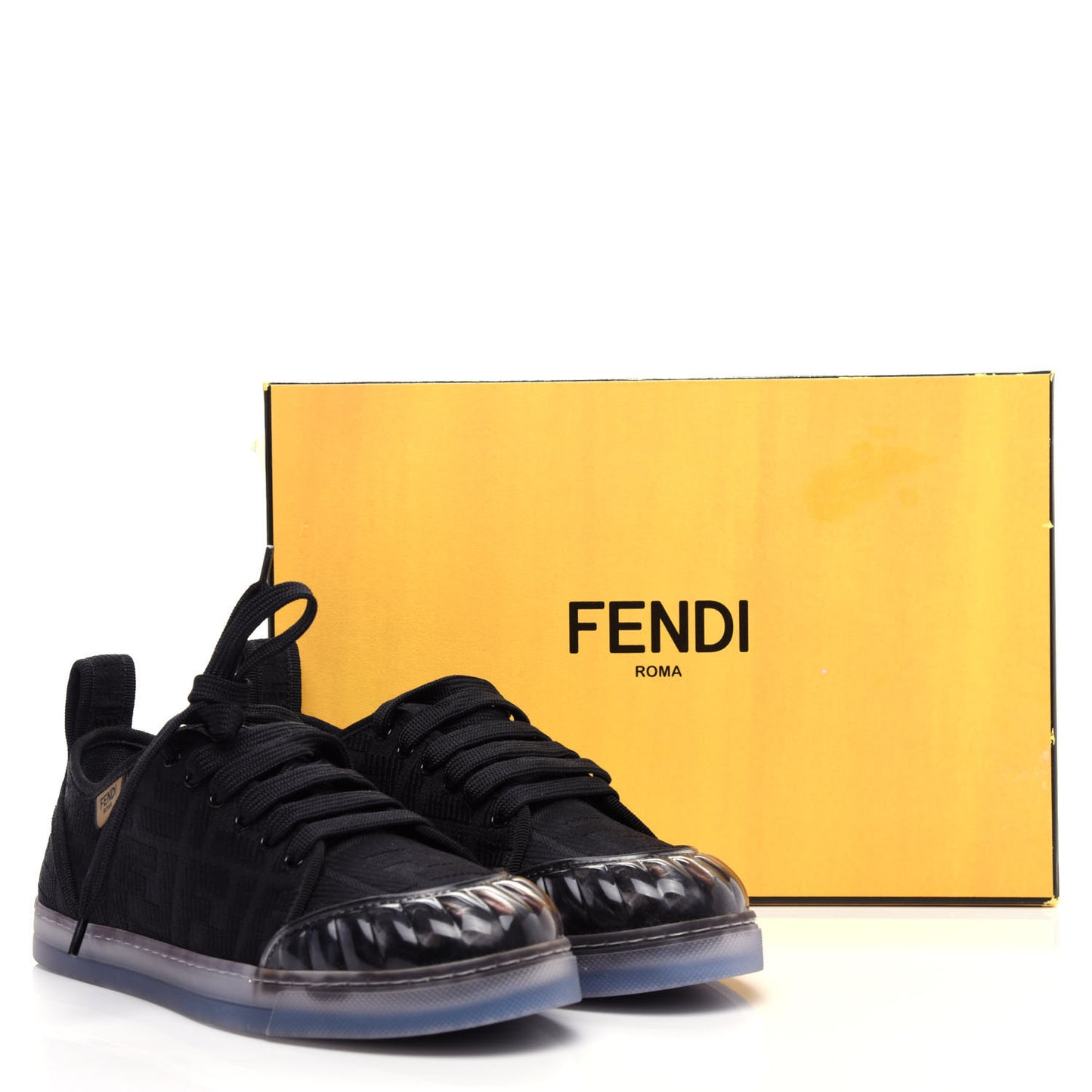 Corda FF Promenade Low Top Sneakers 37.5 Black