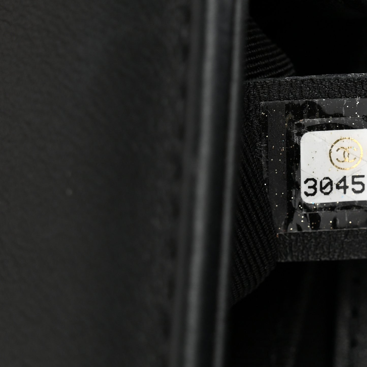 Calfskin Small Boy Logo Top Handle Flap Black