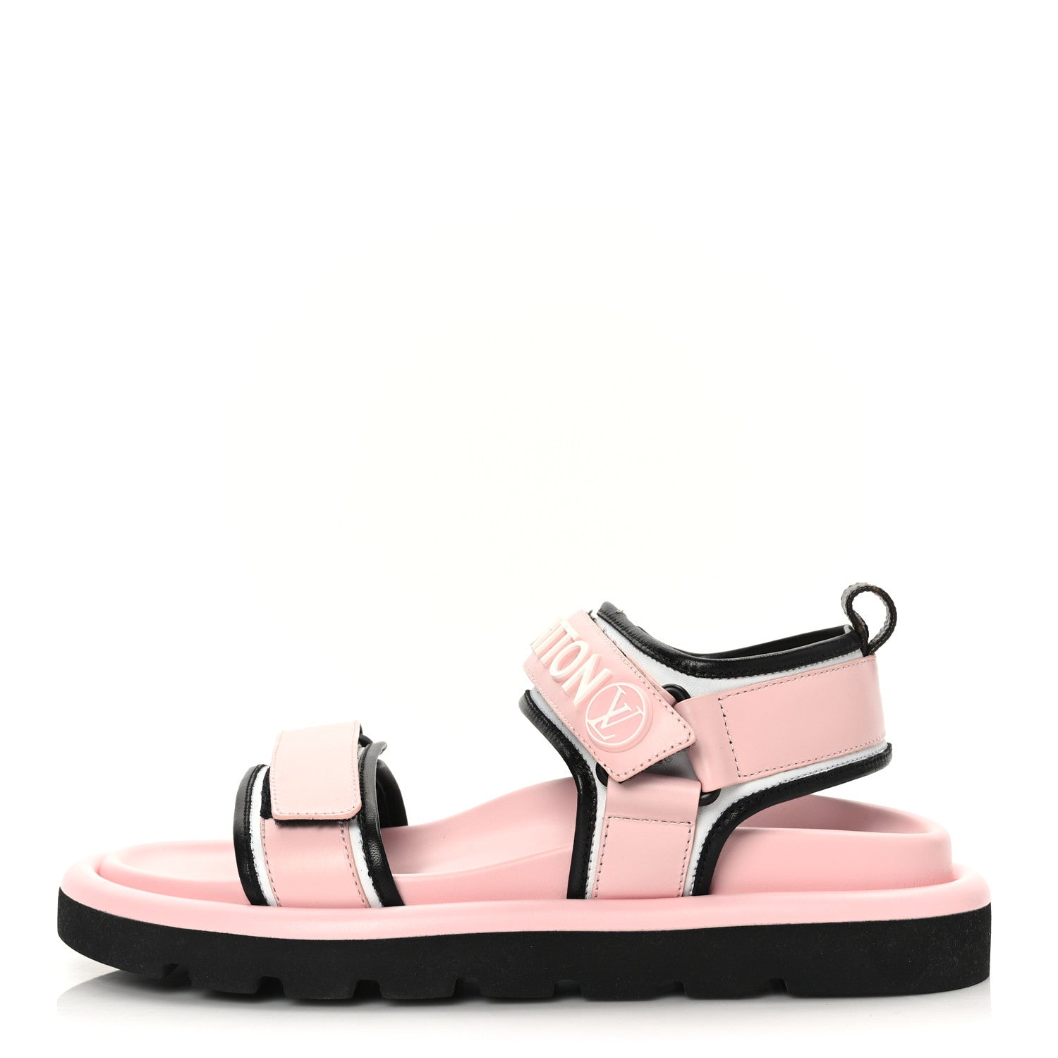 Louis Vuitton Calfskin Pool Pillow Flat Comfort Sandals 38 Rose Clair Pink 1 of 8