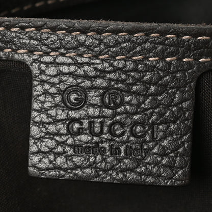 Gucci Crystal Monogram Abbey Messenger Bag Beige Dark Brown 6 of 10
