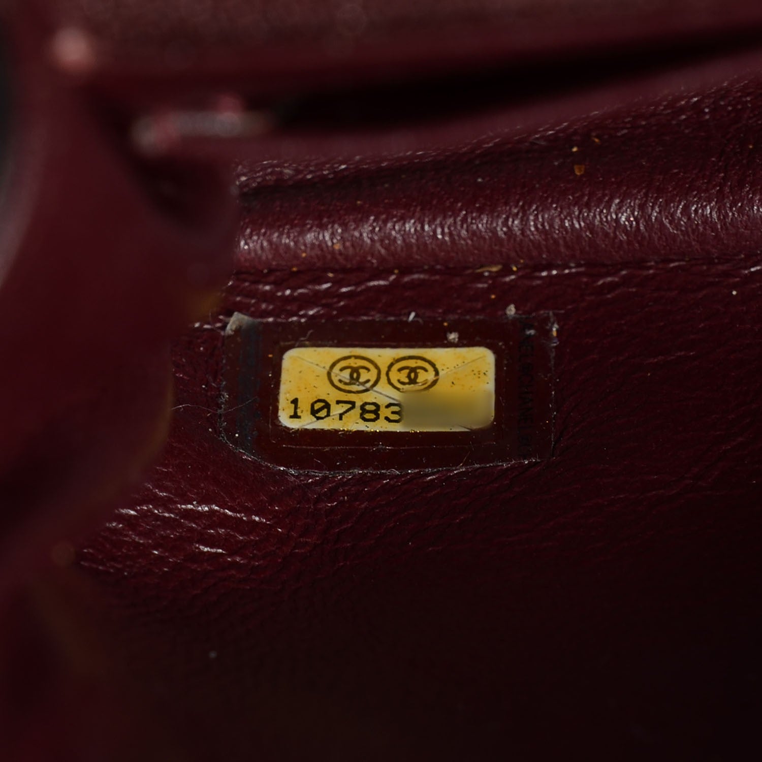 Chanel Lambskin Quilted Mini Square Flap Black 8 of 8