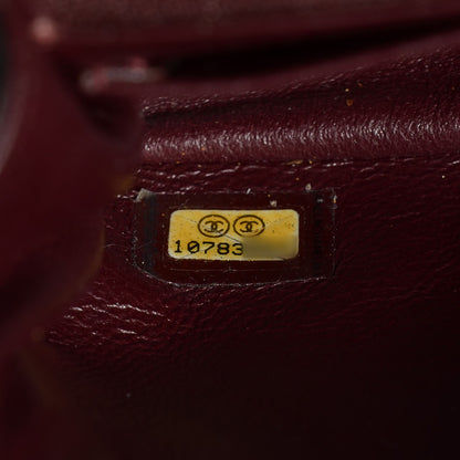 Chanel Lambskin Quilted Mini Square Flap Black 8 of 8
