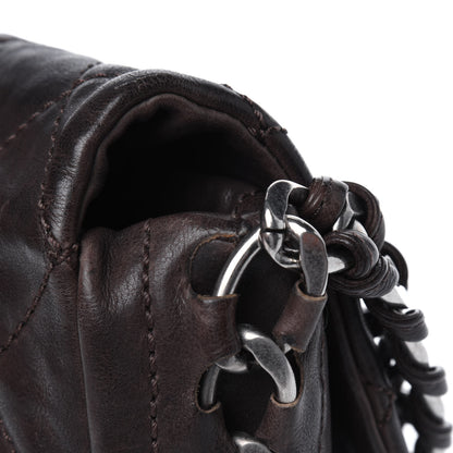Chanel Calfskin Quilted Modern Chain Flap Brown 18 of 23