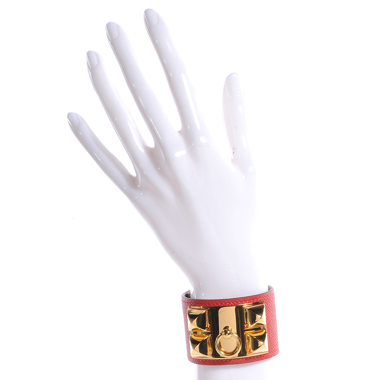 Epsom Collier de Chien CDC Bracelet S Rouge Casaque