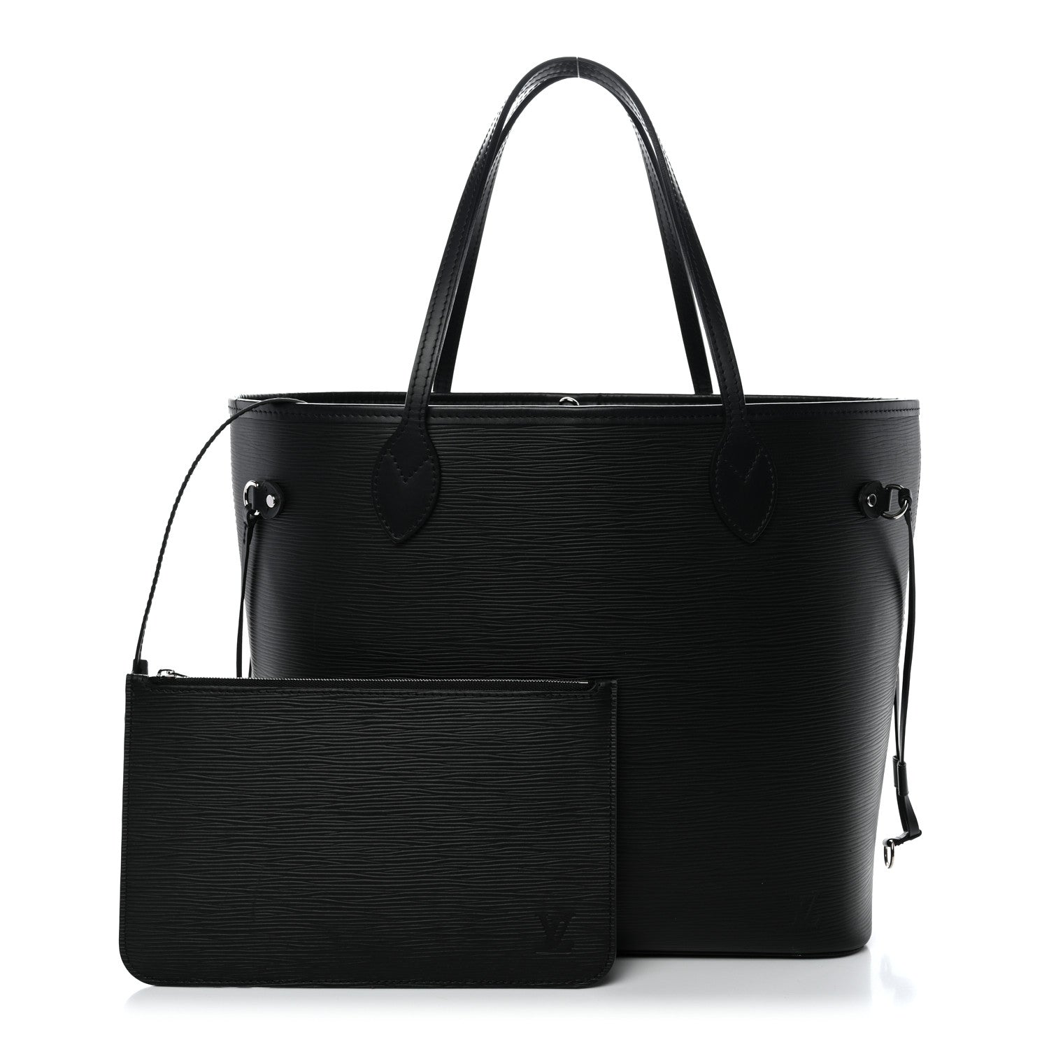 Louis Vuitton Epi Neverfull MM Black 3 of 11