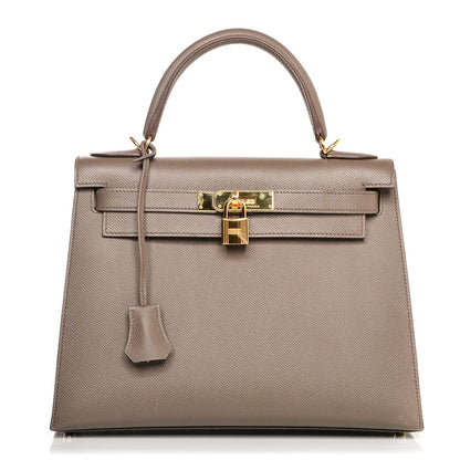 Hermes Epsom Kelly Sellier 28 Etain 1 of 27