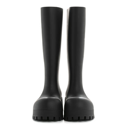Balenciaga Rubber Bulldozer Rain Boots 38 Black 2 of 7