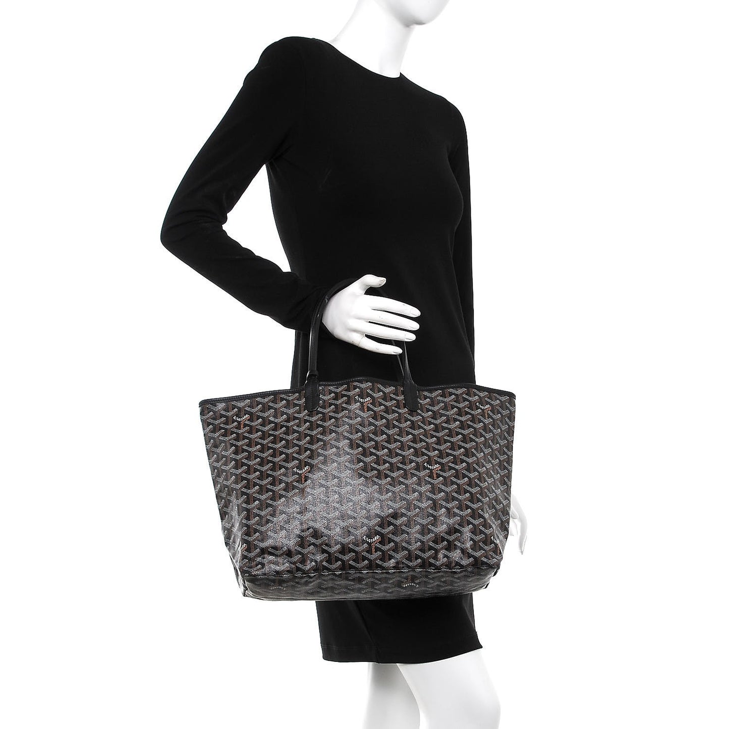 Goyardine Saint Louis PM Black