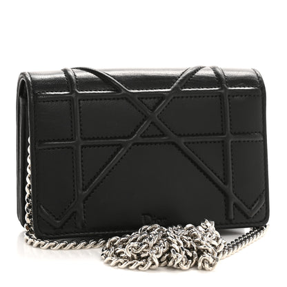 Christian Dior Lambskin Baby Diorama Flap Bag Black 3 of 13