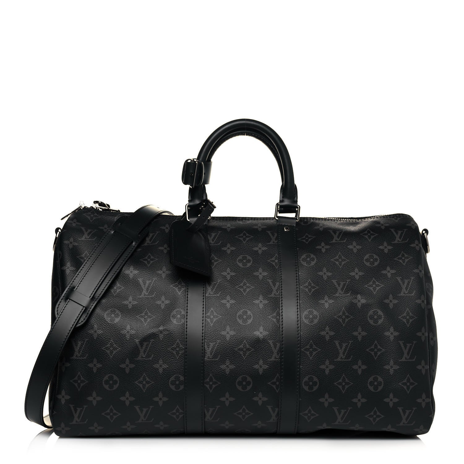 Louis Vuitton Monogram Eclipse Keepall Bandouliere 45 1 of 14