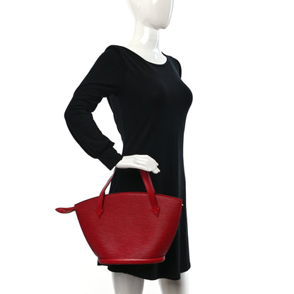 Louis Vuitton Epi Saint Jacques PM Castillan Red 2 of 9