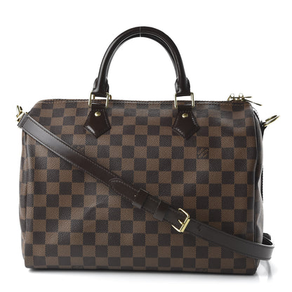 Louis Vuitton Damier Ebene Speedy Bandouliere 30 1 of 9