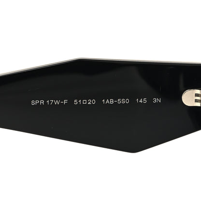 Prada Acetate Symbole Sunglasses SPR 17W Black 6 of 8