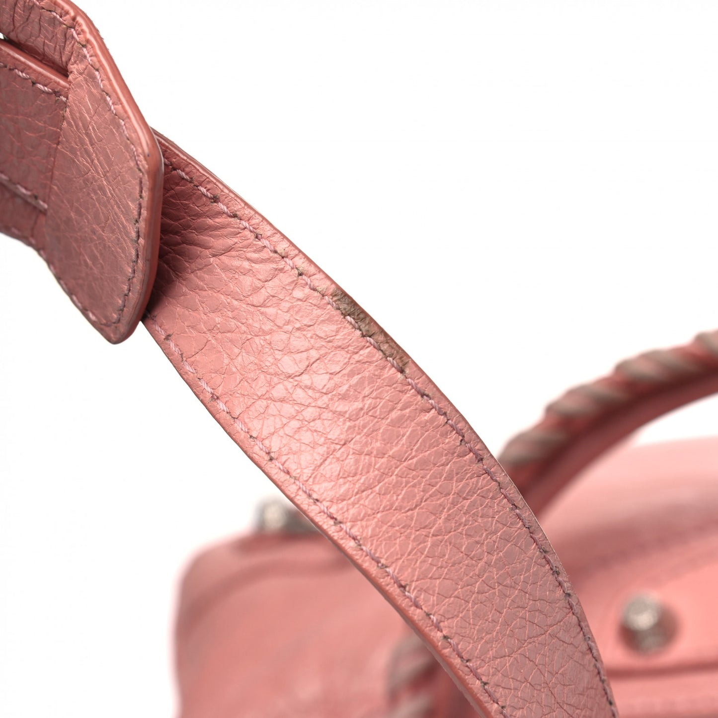 Agneau Giant 12 Silver Hardware Town Rose Peche