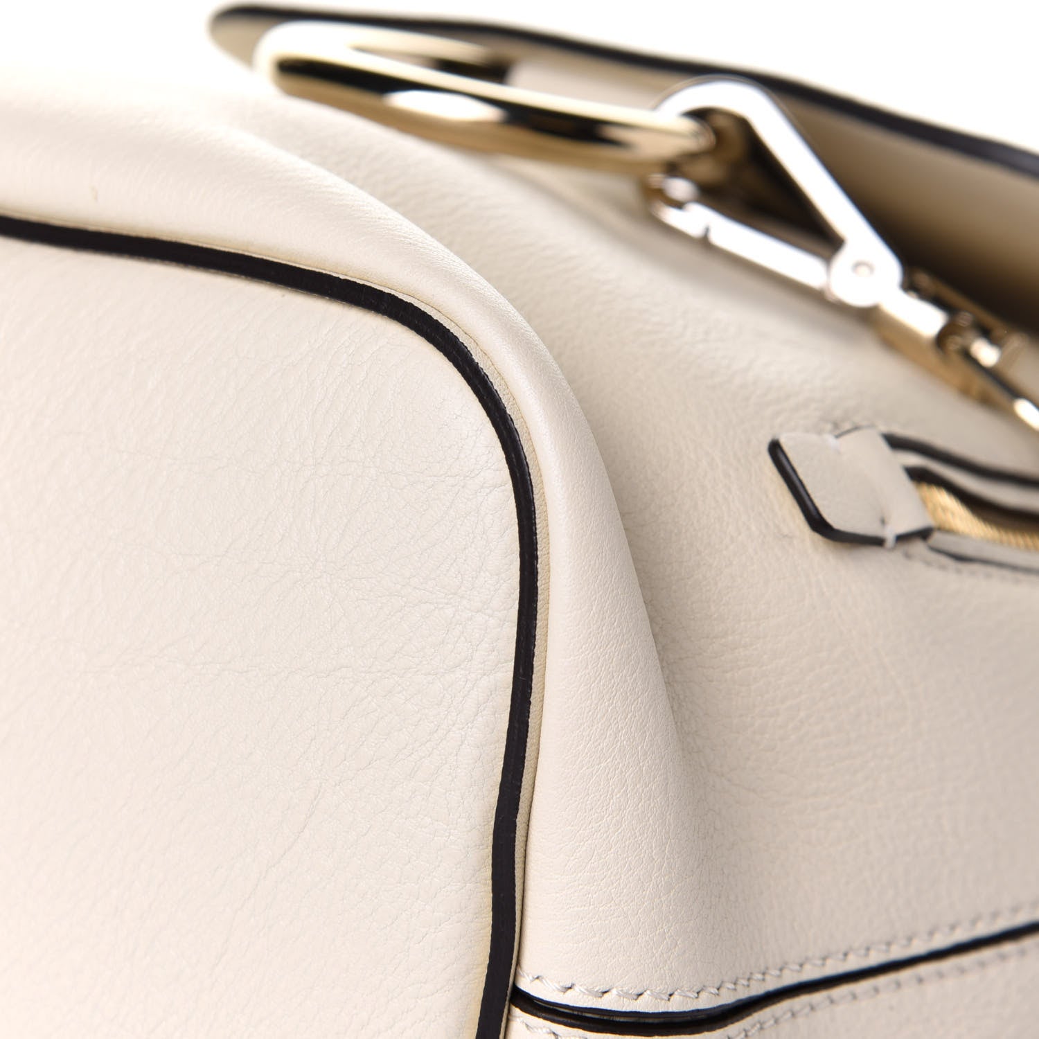 Chloe Suede Calfskin Small Faye Backpack Off White 9 of 12