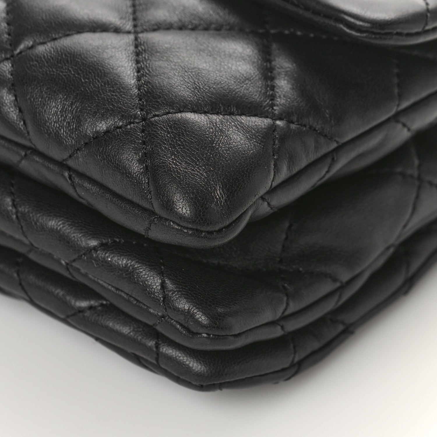 Chanel Lambskin Quilted Small Pillow Crush Flap Black 9 of 9