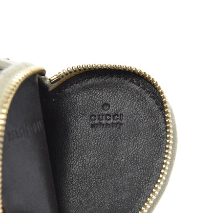 Gucci Guccissima Heart Coin Purse White 6 of 8