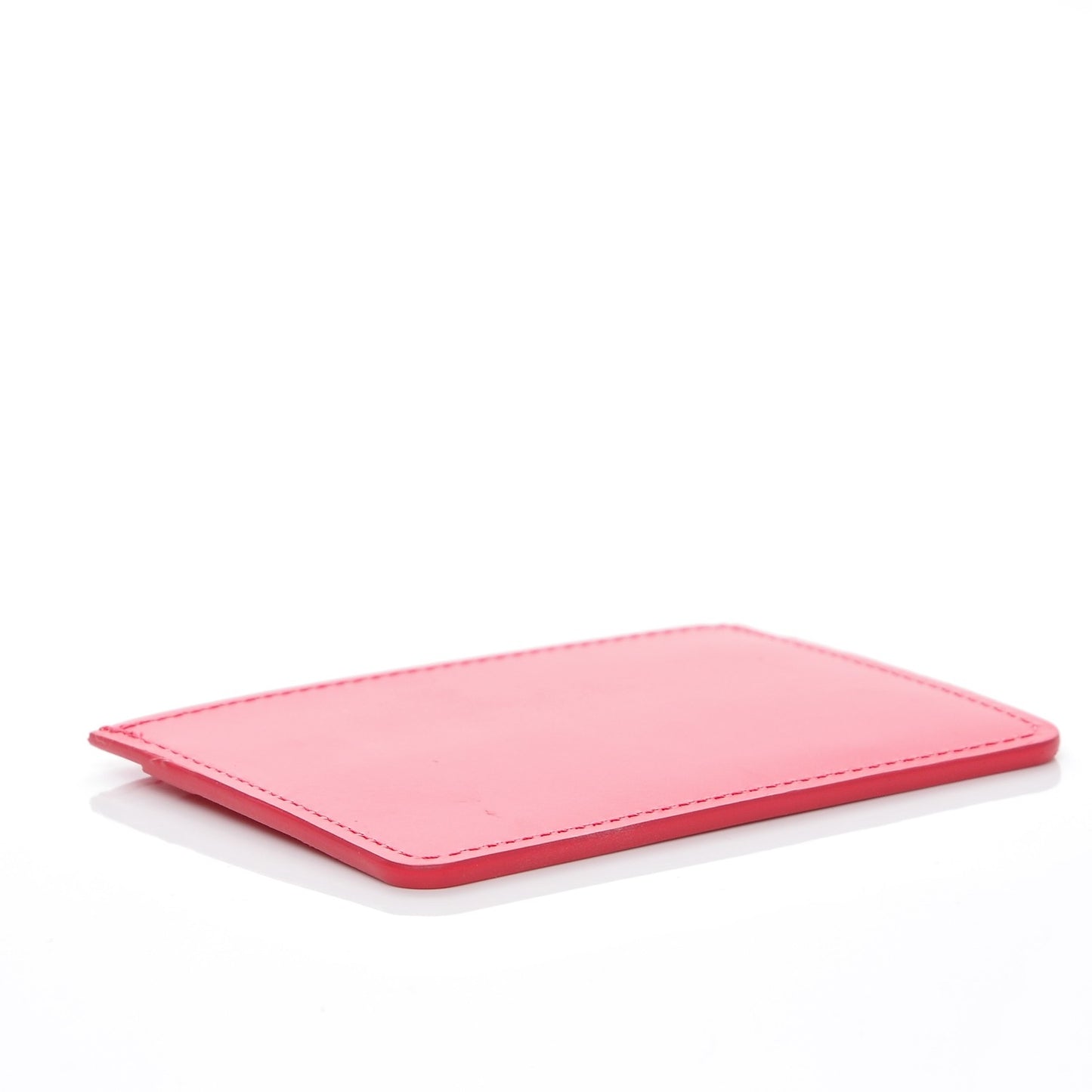 Calfskin Jeanne Wallet Card Holder Insert Hot Pink