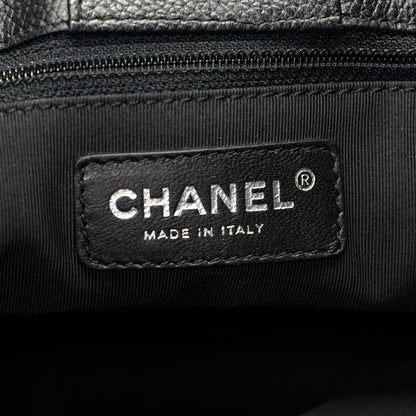 Chanel Calfskin Cerf Executive Shopper Tote Black 5 of 5