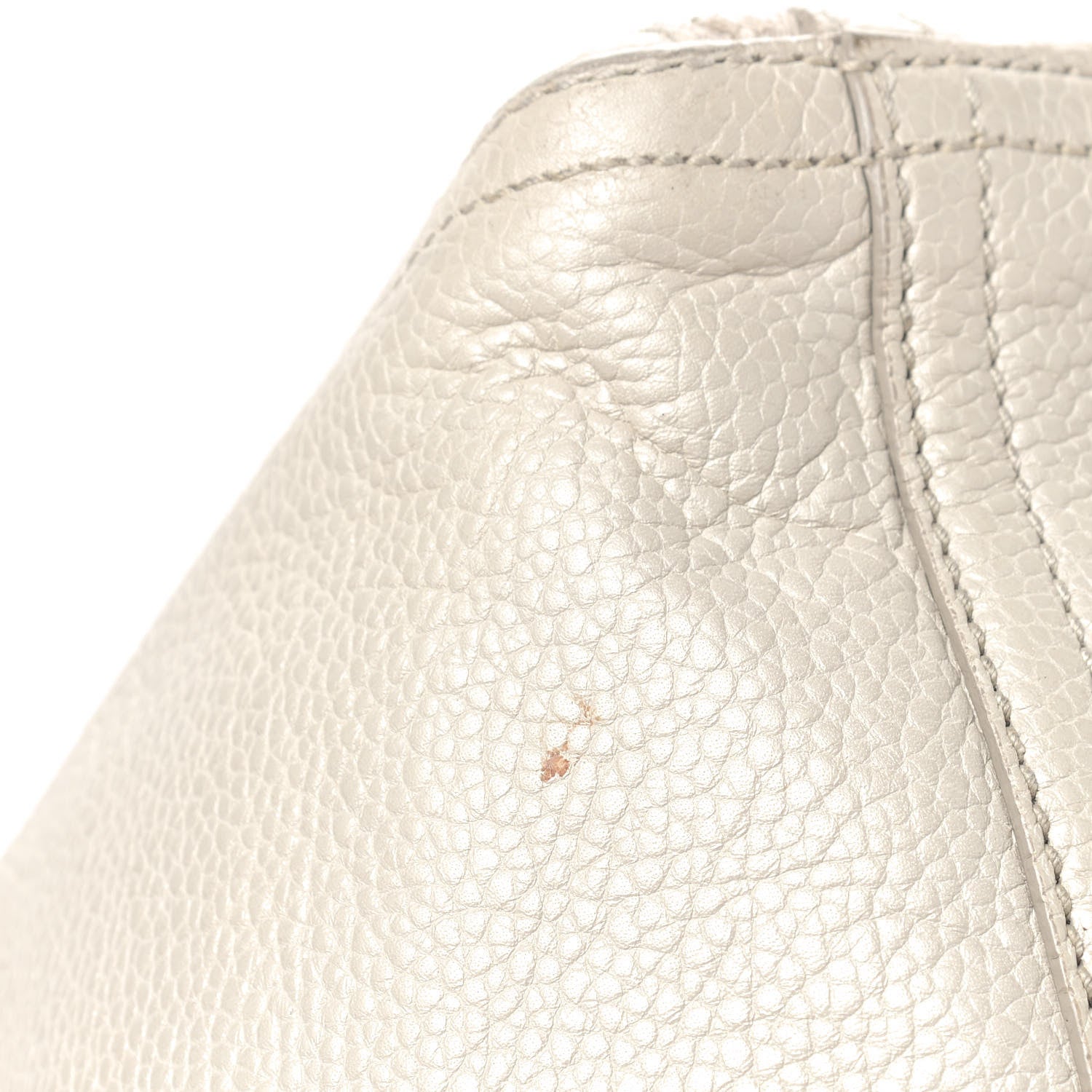 Saint Laurent Calfskin Large Downtown Tote Ivory 12 of 15