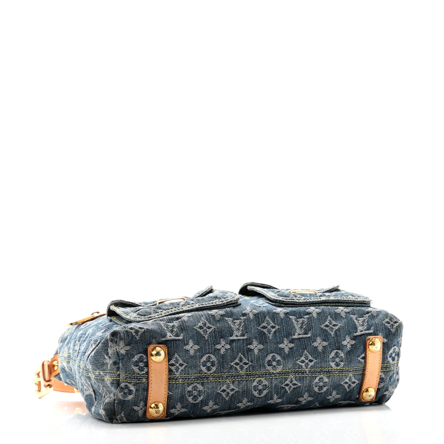 Louis Vuitton Denim Baggy GM Blue 4 of 13