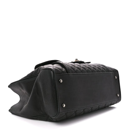 Chanel Caviar Quilted Large Casual Pocket Tote Black 4 of 13