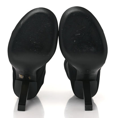 Balenciaga Stretch Tight Fabric Tight 110mm Booties 38 Black 5 of 6