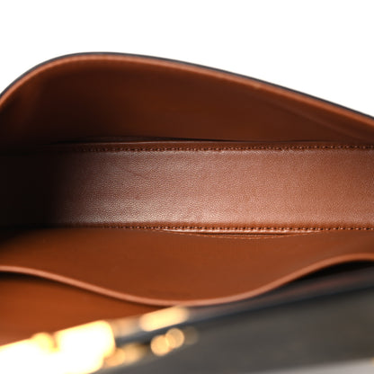 Celine Triomphe Canvas Chain Shoulder Bag Tan 5 of 9