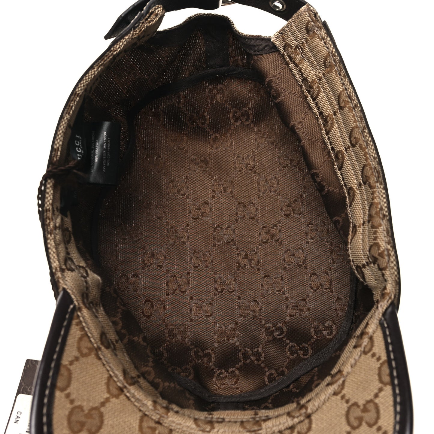 Monogram Military Hat XXL Brown