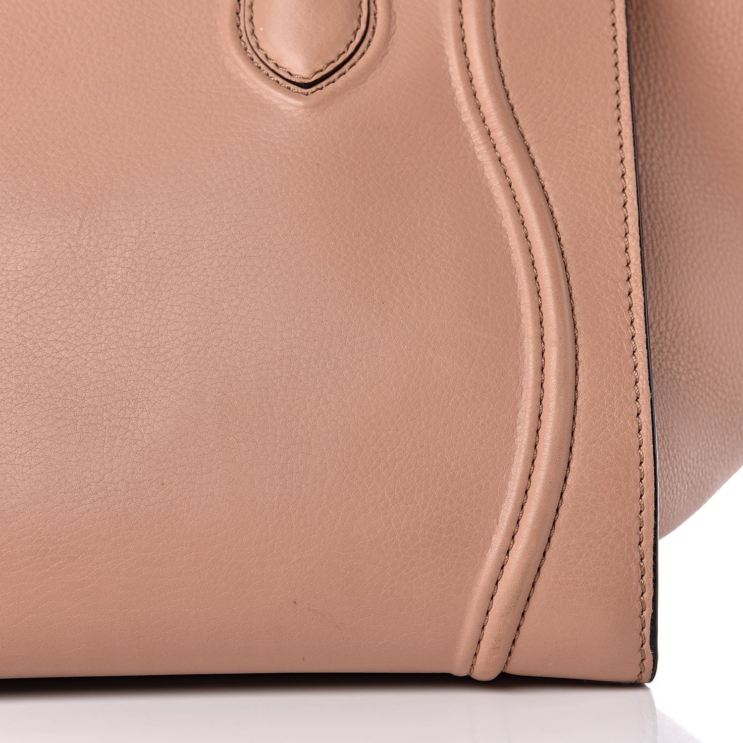 Celine Supple Calfskin Medium Phantom Luggage Flesh 13 of 17