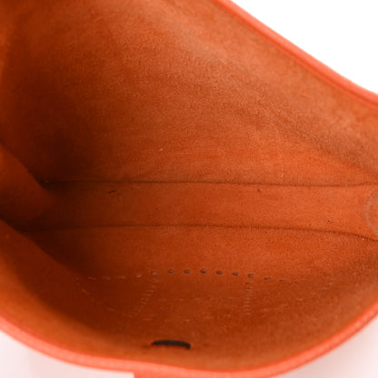Hermes Taurillon Clemence Evelyne III PM Orange 5 of 9