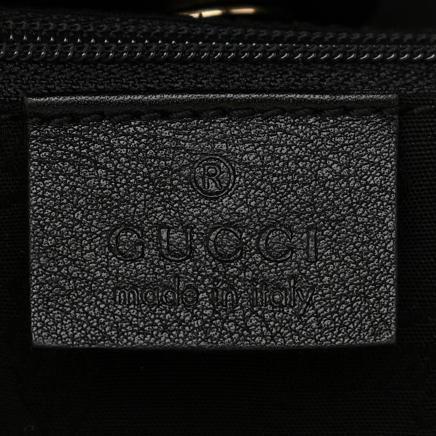 Guccissima Large Sukey Tote Black