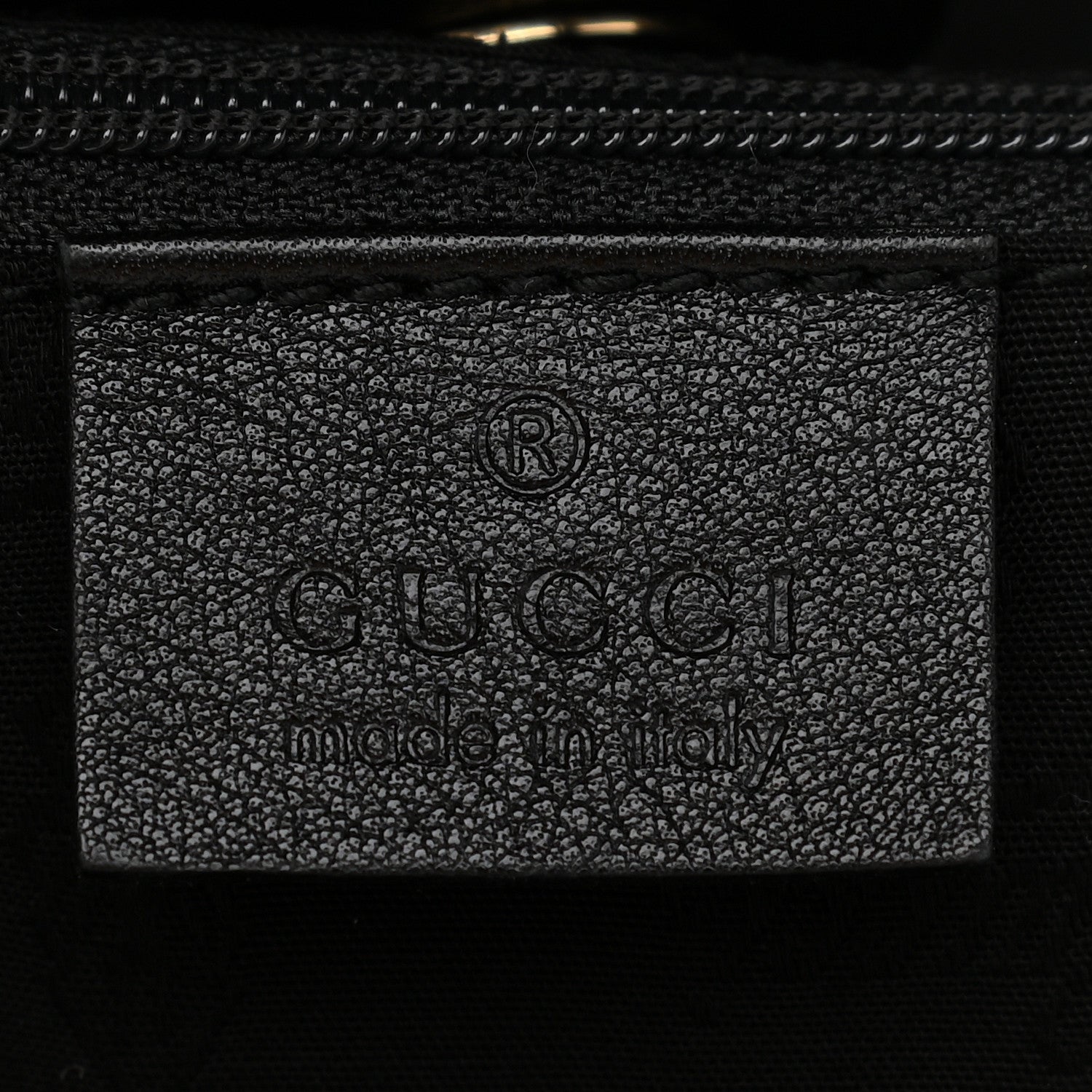 Gucci Guccissima Large Sukey Tote Black 6 of 9