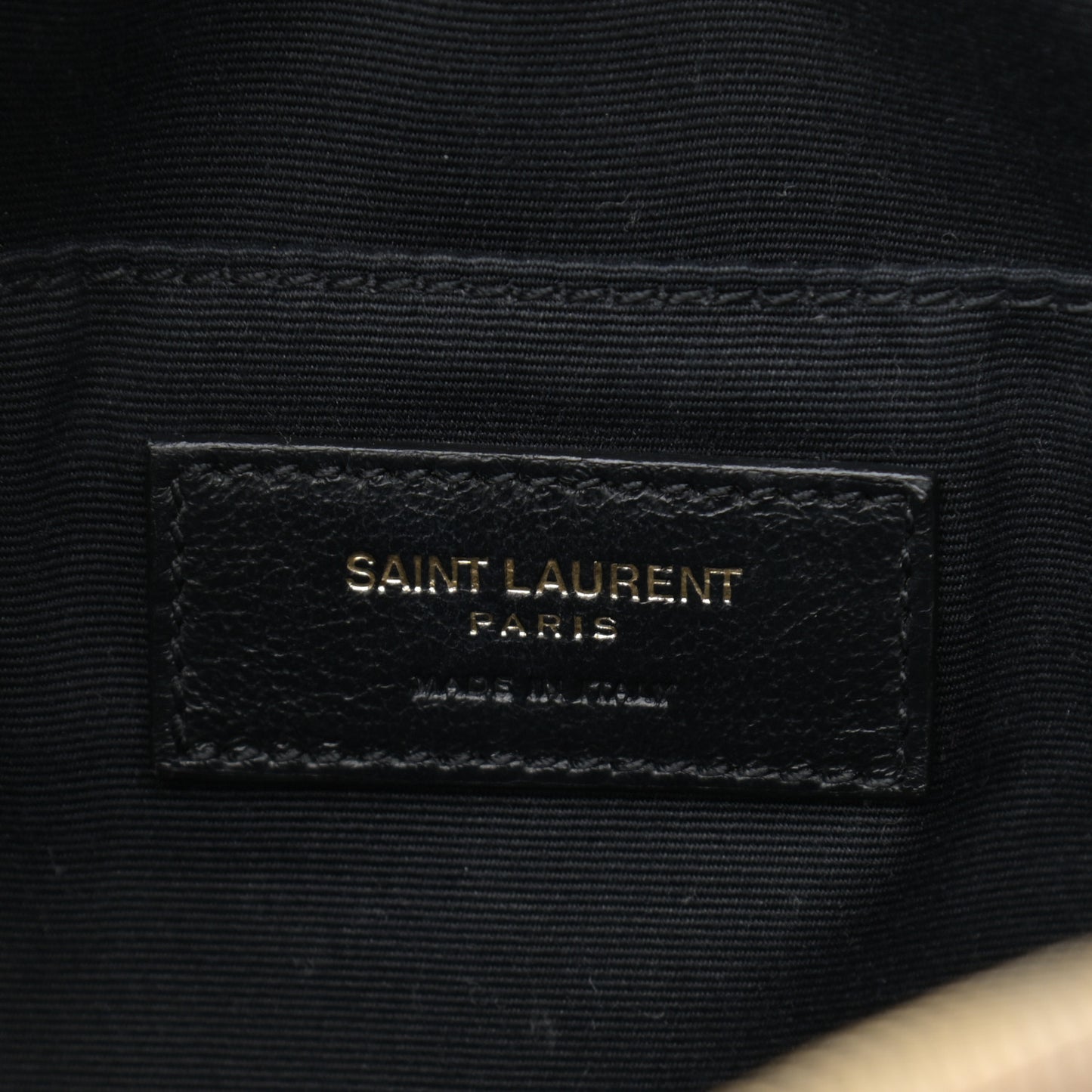 Calfskin Matelasse Monogram Lou Camera Bag Dark Latte