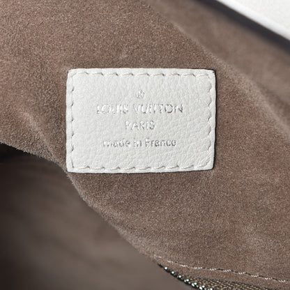 Louis Vuitton Veau Cachemire Python Babylone MM White 7 of 8