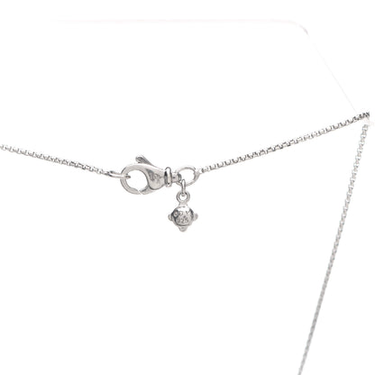 David Yurman Sterling Silver Diamond 7mm Infinity Pendant Necklace 4 of 4