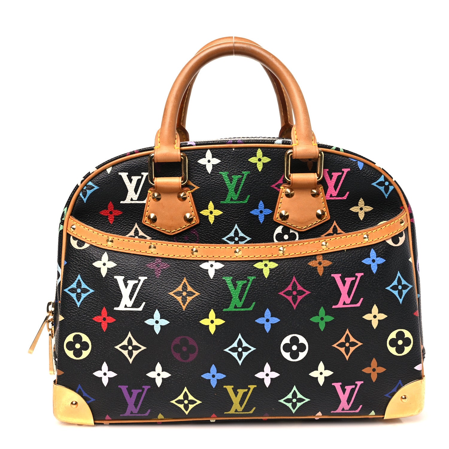 Louis Vuitton Monogram Multicolor Trouville Black 1 of 9