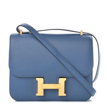 Hermes Swift Constance 18 Bleu Agate 1 of 22