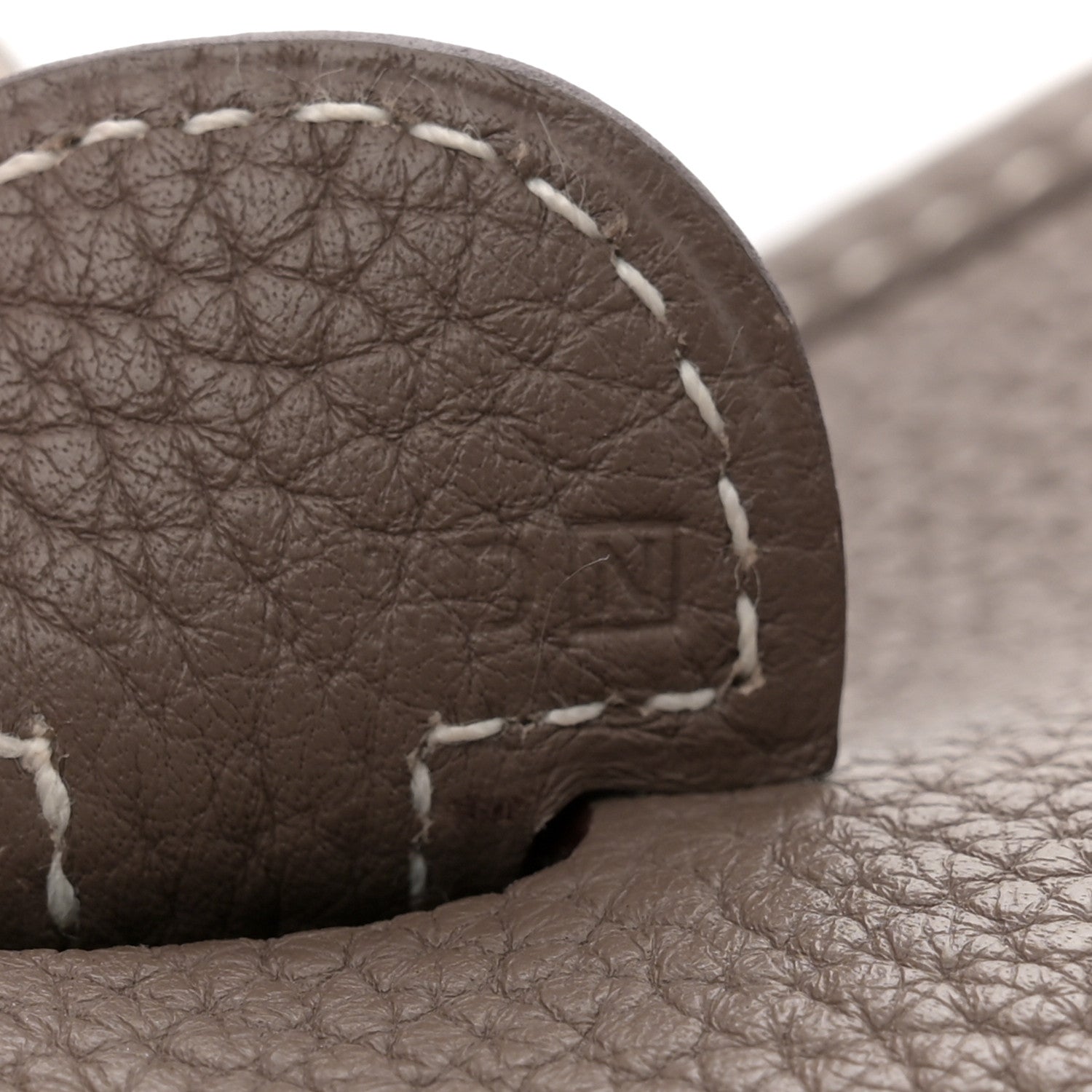 Hermes Taurillon Clemence Evelyne III PM Etoupe 7 of 13