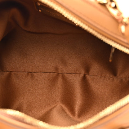 Salvatore Ferragamo Calfskin Small Fiamma Bag Brown 5 of 9
