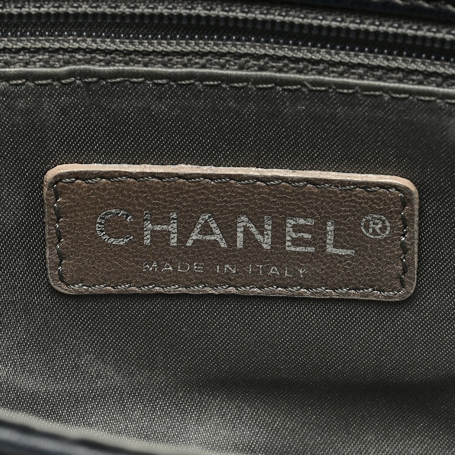 Chanel Lambskin Rock And Cabaret Chain Fringe Flap Black 6 of 11