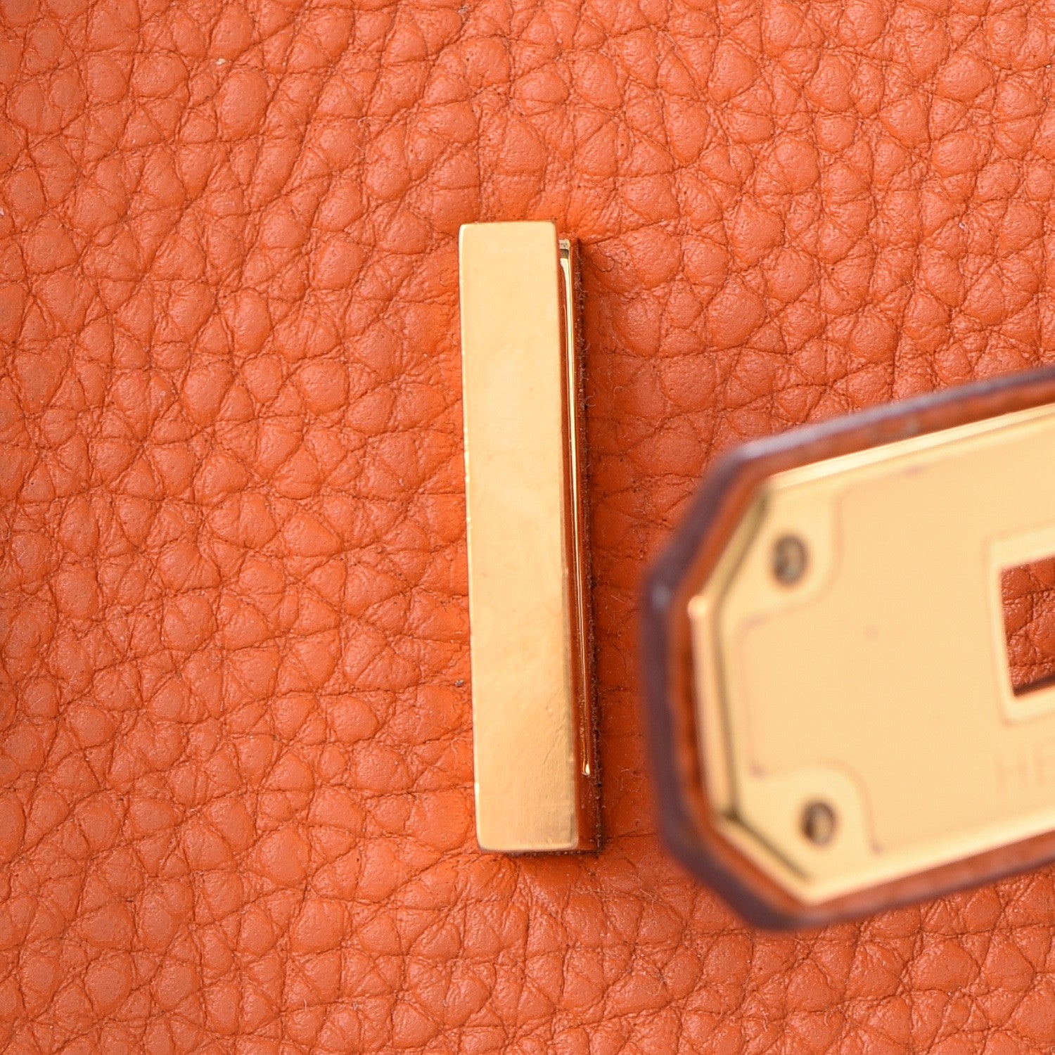 Hermes Togo Birkin 30 Orange 24 of 47