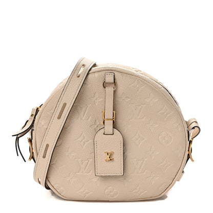 Louis Vuitton Empreinte Boite Chapeau Souple MM Creme 1 of 8