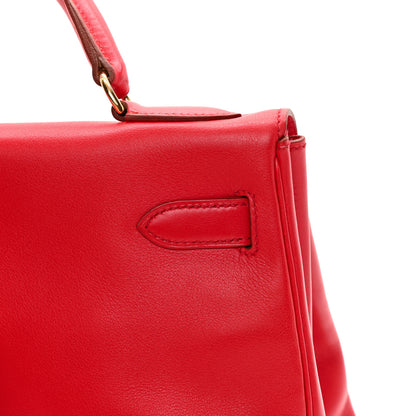 Hermes Gulliver Kelly Retourne 32 Rouge Vif 9 of 40