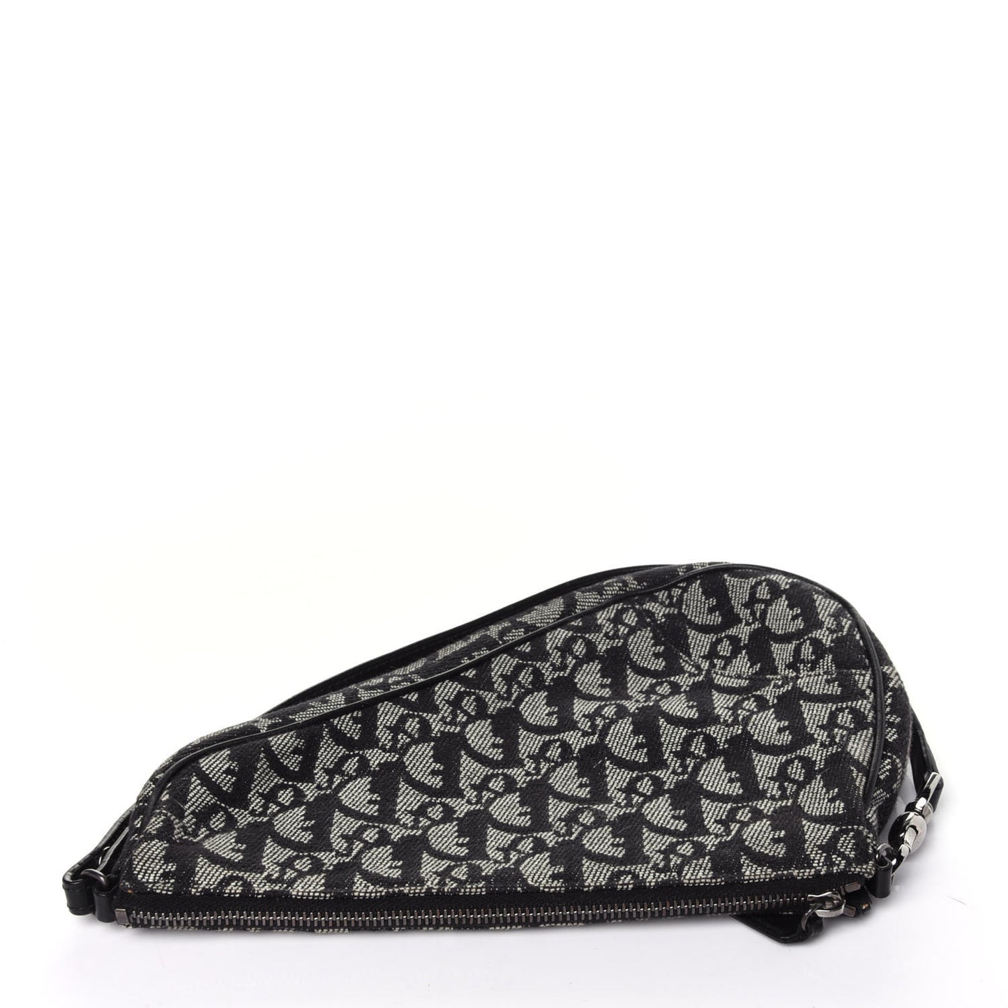 Monogram Mini Saddle Pochette Black