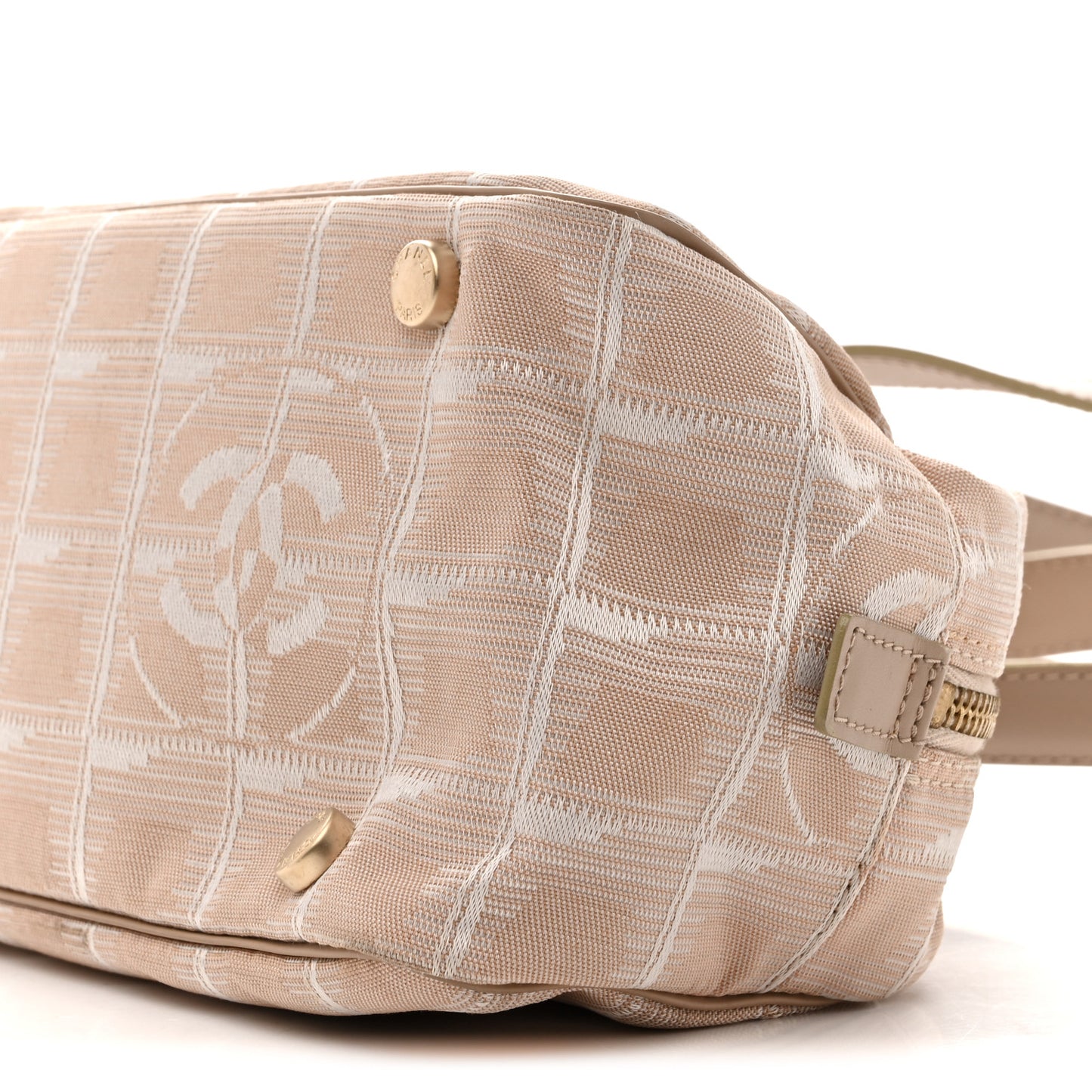 Nylon Travel Bowler Beige
