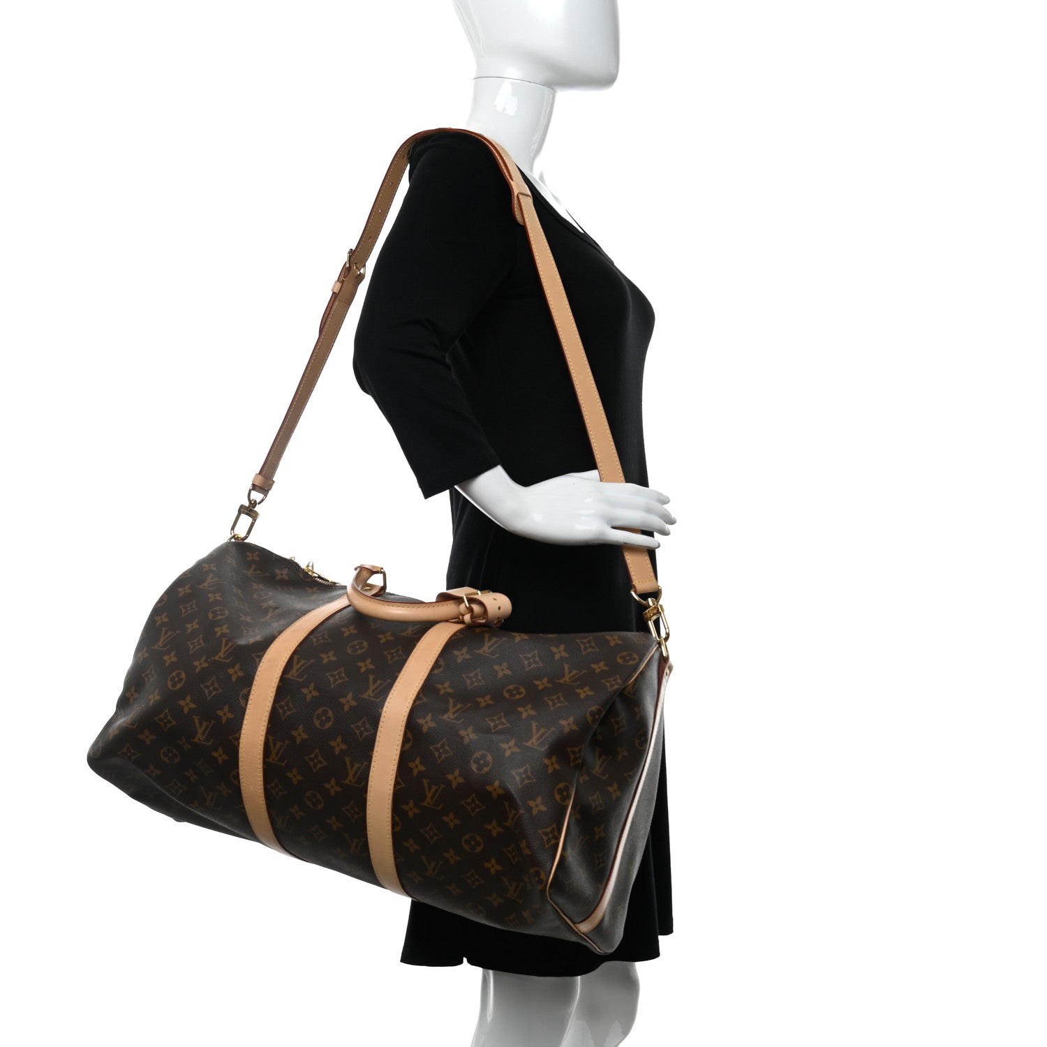 Louis Vuitton Monogram Keepall Bandouliere 60 2 of 17
