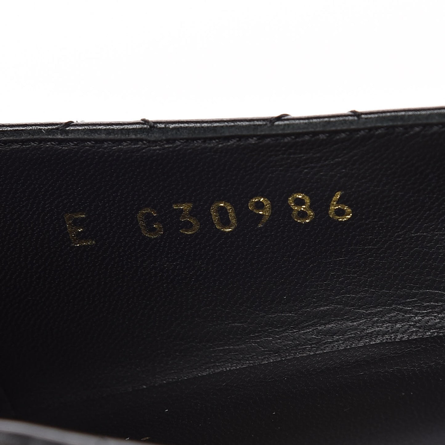 Aged Calfskin Quilted CC Cap Toe Ballerina Flats 37 Black