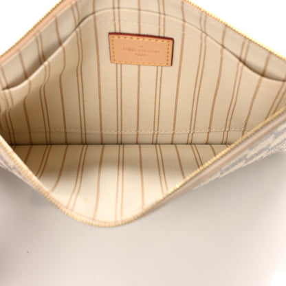 Louis Vuitton Damier Azur Neverfull MM GM Pochette 4 of 8