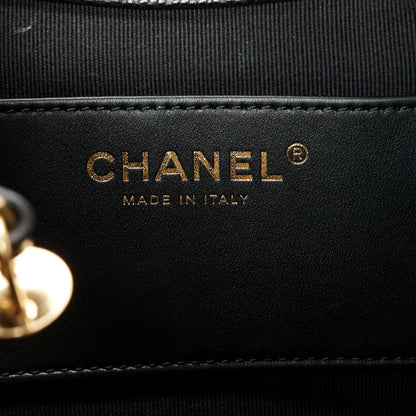 Chanel Caviar Quilted Small Messenger Flap Black 6 of 10